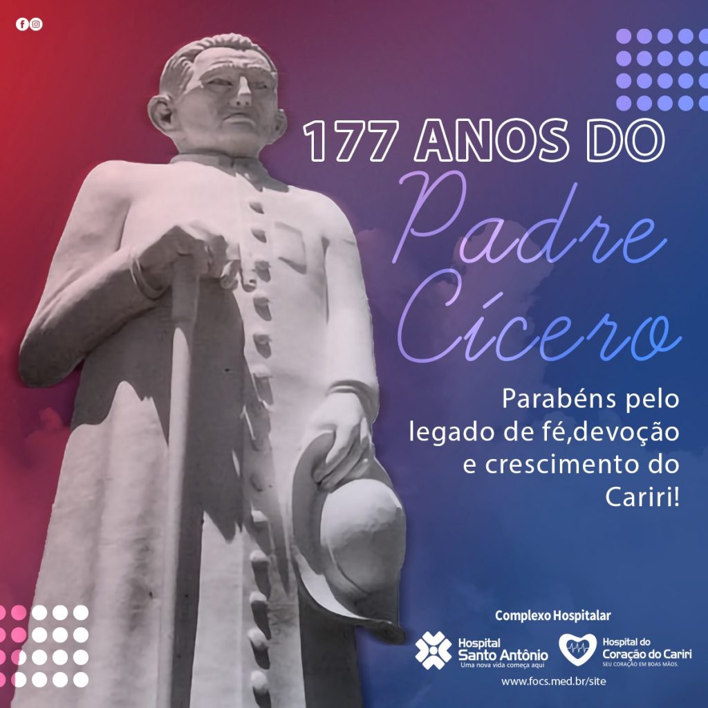 Homenagem aos 177 anos do Padre Cícero | FOCS
